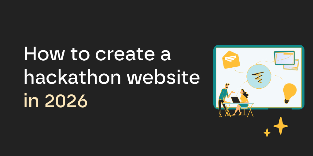 How to create a hackathon website in 2026